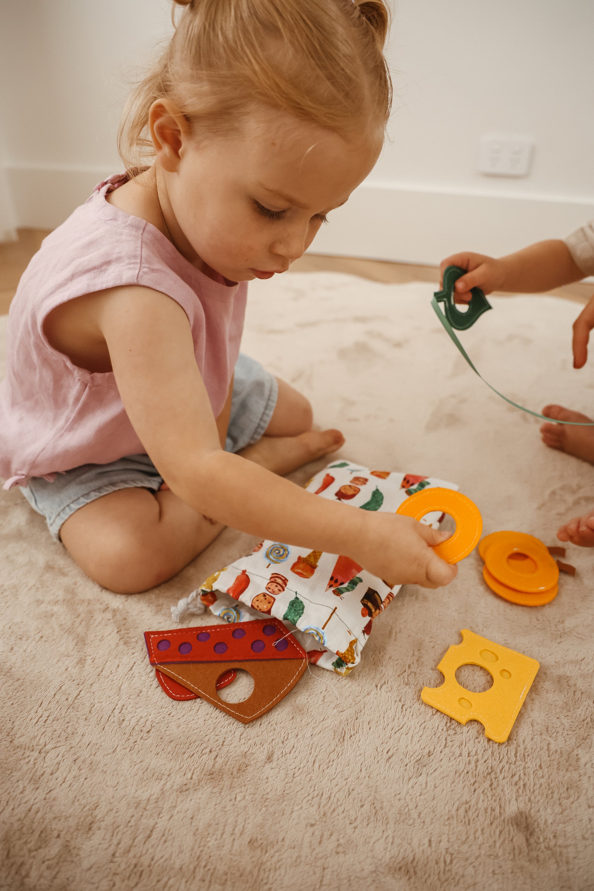 Felt Caterpillar Story Companion