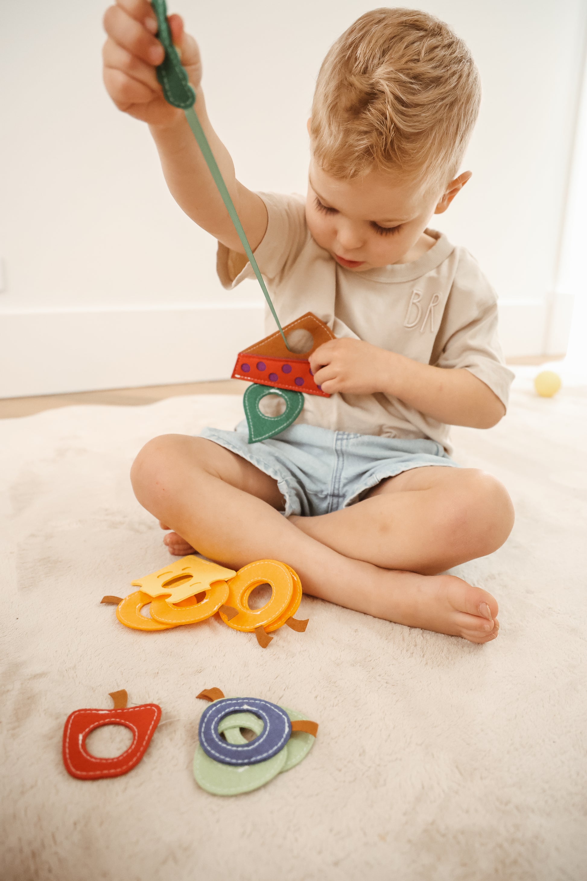 Felt Caterpillar Story Companion