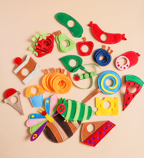 Felt Caterpillar Story Companion